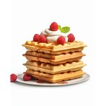 Waffle Cake Premix Factory - 5kg Powder Baking Flour Ingredients