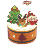 Christmas Chocolate Cake Decoration Supplier - Edible Christmas Tree Santa Claus Plugin
