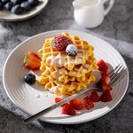 Waffle Cake Premix Supplier - 5kg Powder Baking Flour Ingredients
