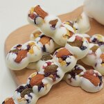 Pure Cocoa Butter Chocolate Manufacturer - Milk Sandwich Snack Beans with Matcha Hazelnuts