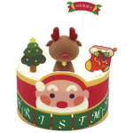 Santa Claus Chocolate Decoration Manufacturer - for Christmas Tree Cake Gift Box