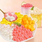 Low Sugar Horseshoe Popping Boba Manufacturer - Crispy Fluffy Pearl Milk Tea Barley