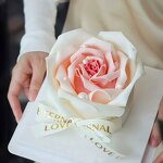 Cake Decoration Manufacturer - Customized Flower & Heart Cake Topper for Wedding