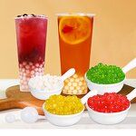 Dessert Baking Ingredients Supplier - Horseshoe Bursting Pearl for Milk Tea Shops