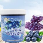 Popping Boba Pearl Juice Ball Supplier - Ready-Eat 1.2kg Bottle Multiple Fruit Flavors Instant