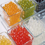 Mango Popping Boba Supplier - Milk Tea Special Raw Materials Dessert Ingredients Barley