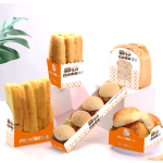 Kraft Cookie Packaging Boxes Supplier - Wholesale Window Opening Portable for Baking Sweets