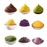 Baking Raw Materials Supplier - Red Bean Soup Taro Bread Green Ball Stuffing Moon Cake Filling