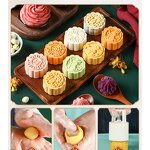 Baking Raw Materials Supplier - Red Bean Soup Taro Bread Green Ball Stuffing Moon Cake Filling