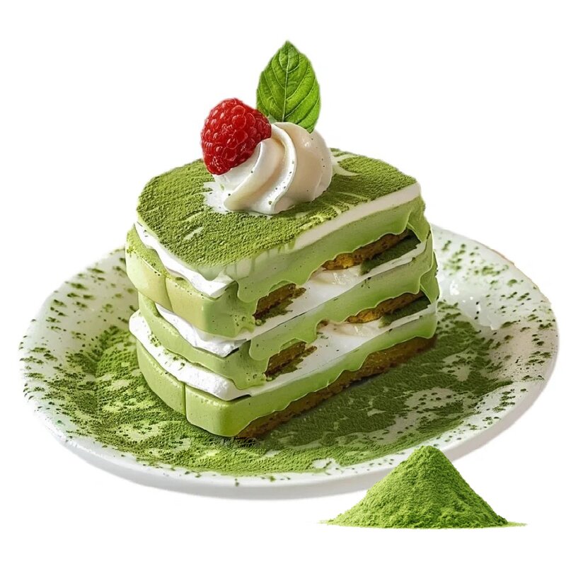 Pure Matcha Powder Manufacturer - OEM Customization for Matcha Cake Bread 100g