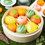 Chinese-style Filled Pastries Manufacturer - Quick-frozen Pastry Flour and Fruit-shaped Pastries