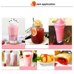 Commercial Fruit Jam Supplier - 2kg Canned Strawberry Blueberry Mango for Milk Tea