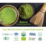 Baked Matcha Powder Manufacturer - Organic Matcha Green Tea Powder for Commerce