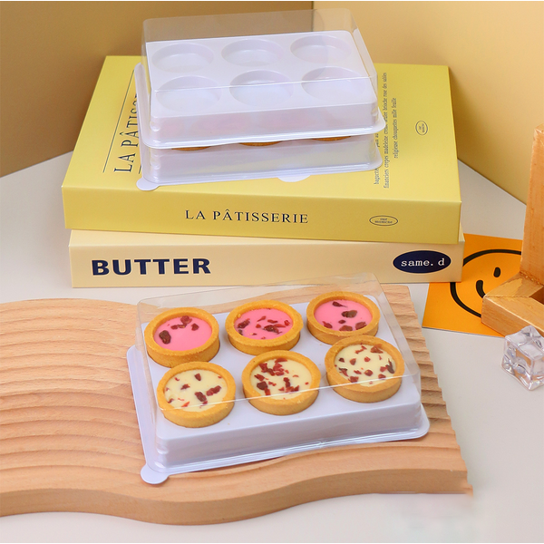 Disposable Transparent Hamburger Bento Box Manufacturer - Wholesale Butter Rice Cake Packaging