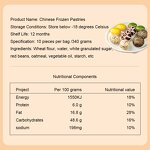 Chinese-style Frozen Food Supplier - Fruit-shaped Steamed Wheat Flour Food