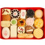 Jujube Cake Boxed Set Manufacturer - Casual Snacks Traditional Pastry Heart Jujube Puff