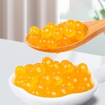 Bubble Tea Popping Boba Supplier - Horseshoe Mango Explosion Egg Bursting Boba