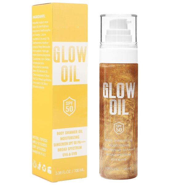 Body Bronzer Manufacturer - Shimmering Highlighter Legs Face Collarbone