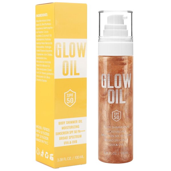 Body Glow Oil Factory - Luxury Glitter Liquid Highlighter