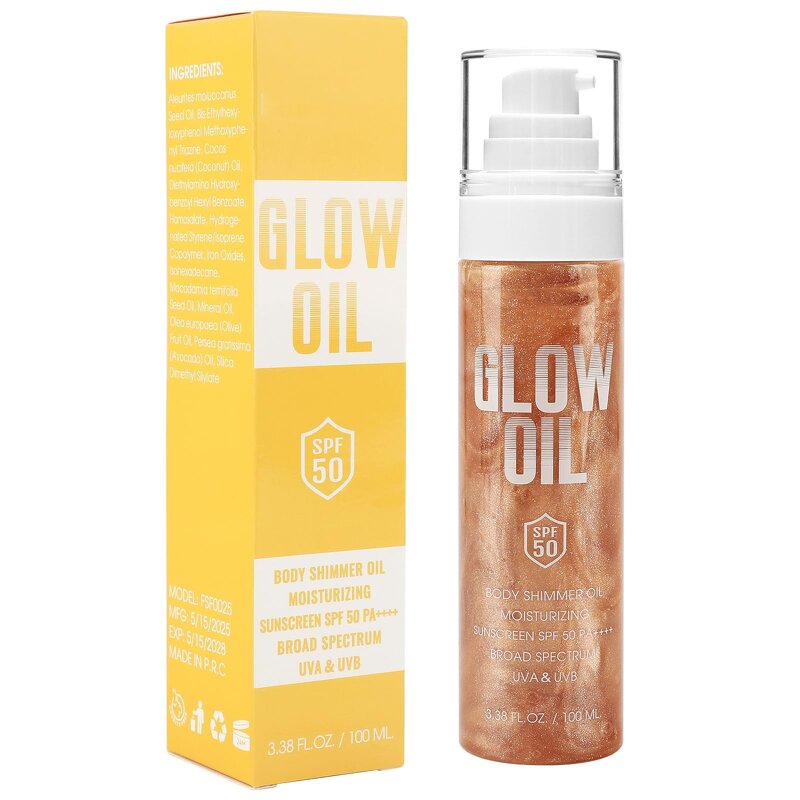 Body Glow Oil Factory - Luxury Glitter Liquid Highlighter