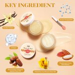 Lip Scrub Set Manufacturer - Vanilla Exfoliation Whitening Orange