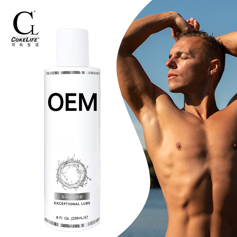 CokeLife OEM Private Label Body Lubricant Sex Lube Silicone Lube Gel High-Grade Liquid Silicone Machine Lubricant for Women