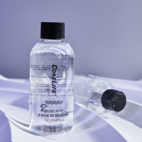 CokeLife批发工厂价格OEM标识150ML持久硅酮润滑剂身体润滑油性油硅酮凝胶性润滑油
