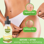 CokeLifde Custom Logo Organic Yoni Essential Oil Private Label Peach Jasmine Vaginal Yoni Oil for Women PH Balanced