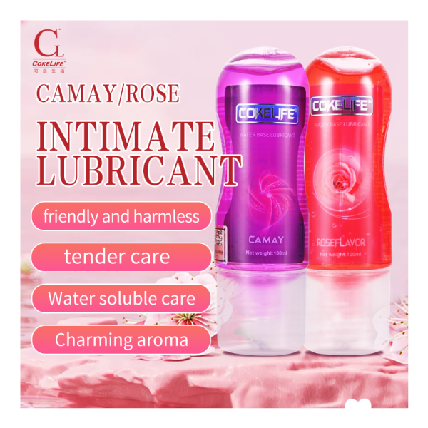 CokeLife OEM Lube Gel Lubrication Water Based Lube Sexual Silk Touch 100ML Flavor Sex Lubricants Water Based