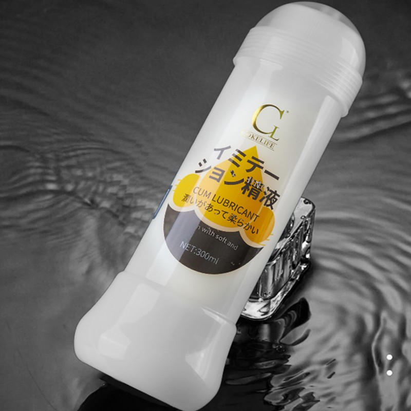 COKELUBE OEM White Semen Imitation Sex Lubricant 300ml Sex Water-based Lubricant Anal Sex Gay Cum Lube