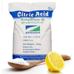 Citric Acid Manufacturer - CAS 77-92-9 Monohydrate Anhydrous Organic Feed Grade