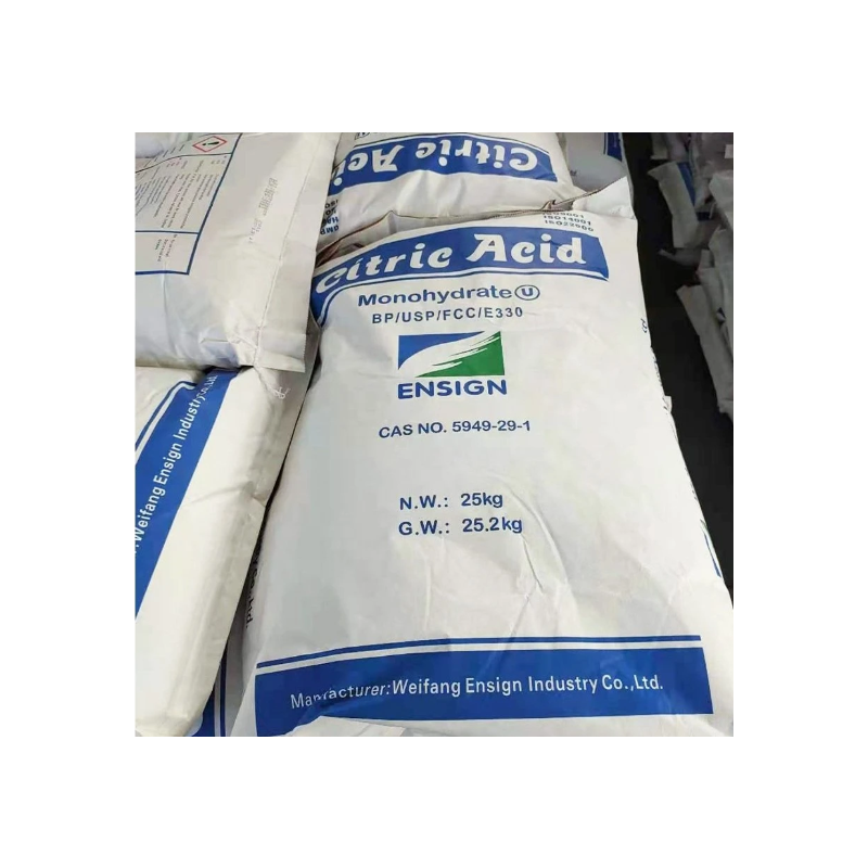 Citric Acid Monohydrate Manufacturer - GOOD PRICE Ensign Brand Food Grade