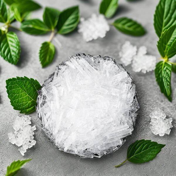 L-Menthol Supplier - Natural Crystal Cosmetic Grade CAS 2216-51-5