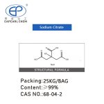 Sodium Citrate Powder Supplier - 99% Food Grade Buffer Preservative