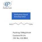 Diethylene Glycol Dimethyl Ether Manufacturer - 99% Food Grade Diglyme