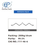 Diethylene Glycol Supplier - 99.5% Industrial Grade for Resins