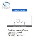 Triacetin Manufacturer - 99% High Purity Low Price CAS102-76-1