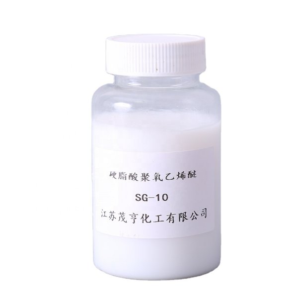 SG-10 Emulsifier Factory - Polyoxyethylene Stearate CAS 9004-99-3