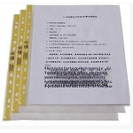 Anti-Static File Bag Supplier - A4 11-Holes Protective Document Sleeve