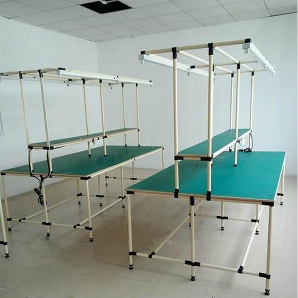 Modern Anti-Static Workbench Factory - Dust-Free Lighting Assembly Line Table