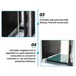 Antistatic SMT Rack Factory - Adjustable Metal Storage Holder for PCB