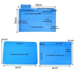 Electronic Repair Pad Supplier - Silicone Motherboard Maintenance Mat