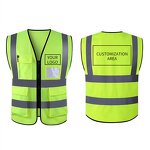 High Visibility Vest Supplier - Class 3 Reflector Jacket with ID Window