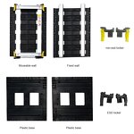 SMT Rack Manufacturer - Adjustable PC Board Storage Holder Through Hole