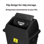 Anti-static Trash Can Supplier - ESD15L Clean Room Storage Bucket with Lid