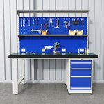 ESD Workbench Factory - Heavy Duty 10ft Lab Steel Phone Repair Table