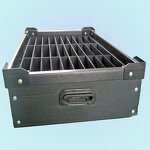 Antistatic SMD Tray Supplier - PP Plastic Reel Box Tray for Components