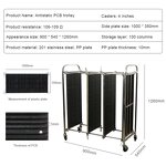 Industrial Rack Manufacturer - Custom OEM Stainless Steel SMT Reel Cart
