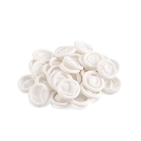 White Latex Finger Cots Factory - Anti-static Waterproof Disposable 100pcs/Bag