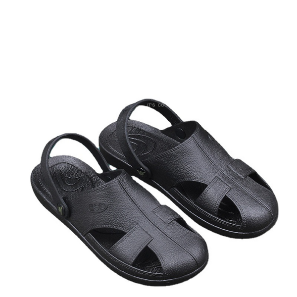 Anti-static Work Sandal Supplier - Unisex SPU Clog Cleanroom ESD Slipper